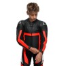Mono junior DAINESE GEN-Z 1pc Black/red fluo - 9224