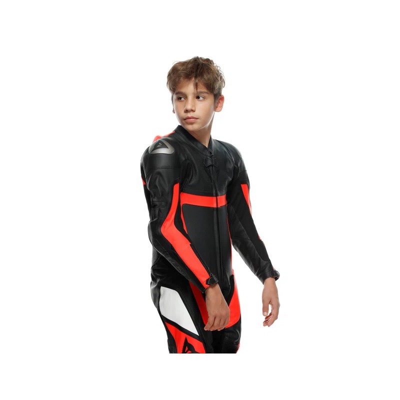 Mono junior DAINESE GEN-Z 1pc Black/red fluo