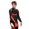 Mono junior DAINESE GEN-Z 1pc Black/red fluo - 9225