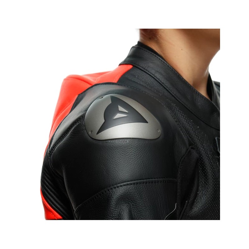 Mono junior DAINESE GEN-Z 1pc Black/red fluo