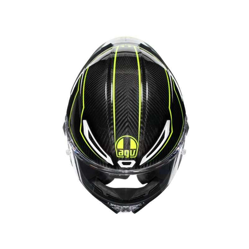 Casco AGV PISTA GP RR PERFORMANTE Carbon/lime