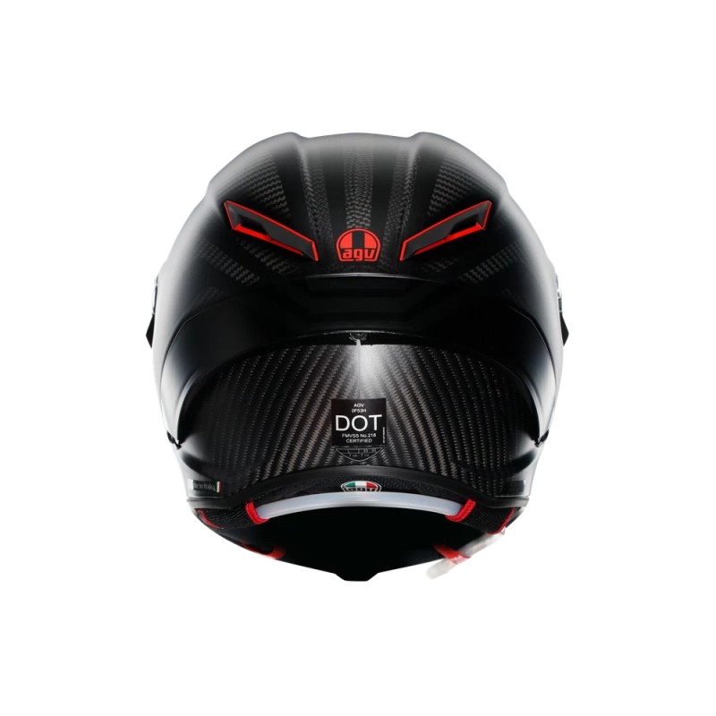 Casco AGV PISTA GP RR INTREPIDO Carbon/blk/red