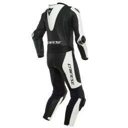 Mono DAINESE LAGUNA SECA 5 1PC PERF. LEATHER SUIT White/black