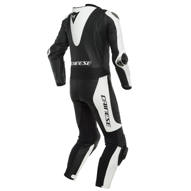 Mono DAINESE LAGUNA SECA 5 1PC PERF. LEATHER SUIT White/black