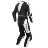 Mono DAINESE LAGUNA SECA 5 1PC PERF. LEATHER SUIT White/black - 9726